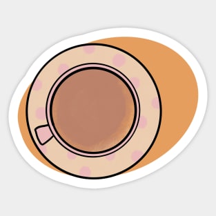 Coffee Cup / Cute Coffee Dates Sticker